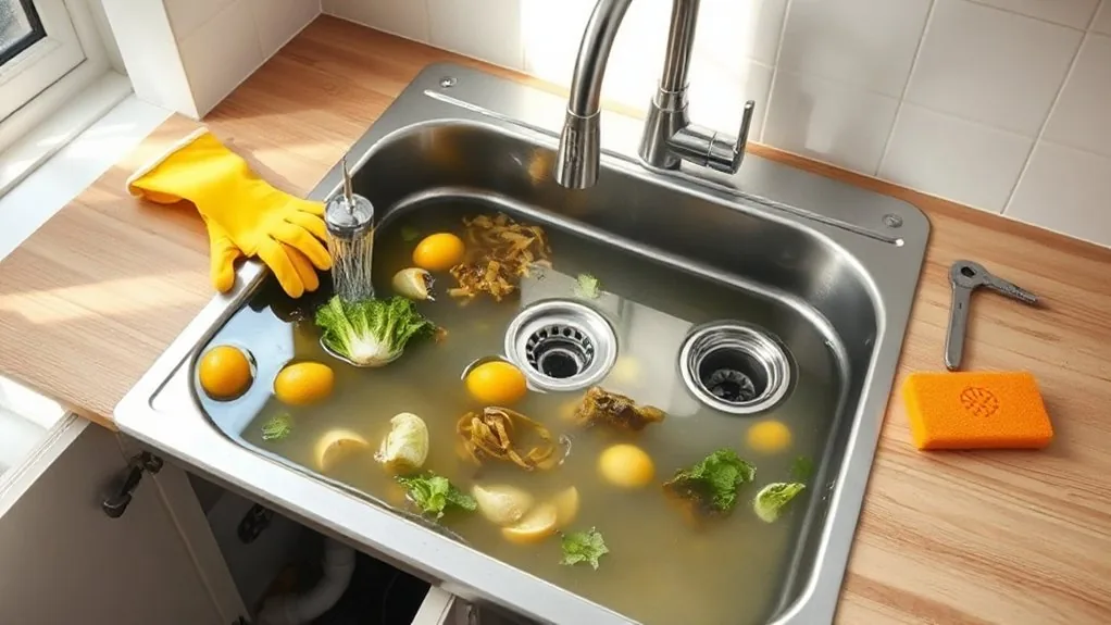 Blocked Kitchen Sink in Deal | Causes, Fixes & Prevention