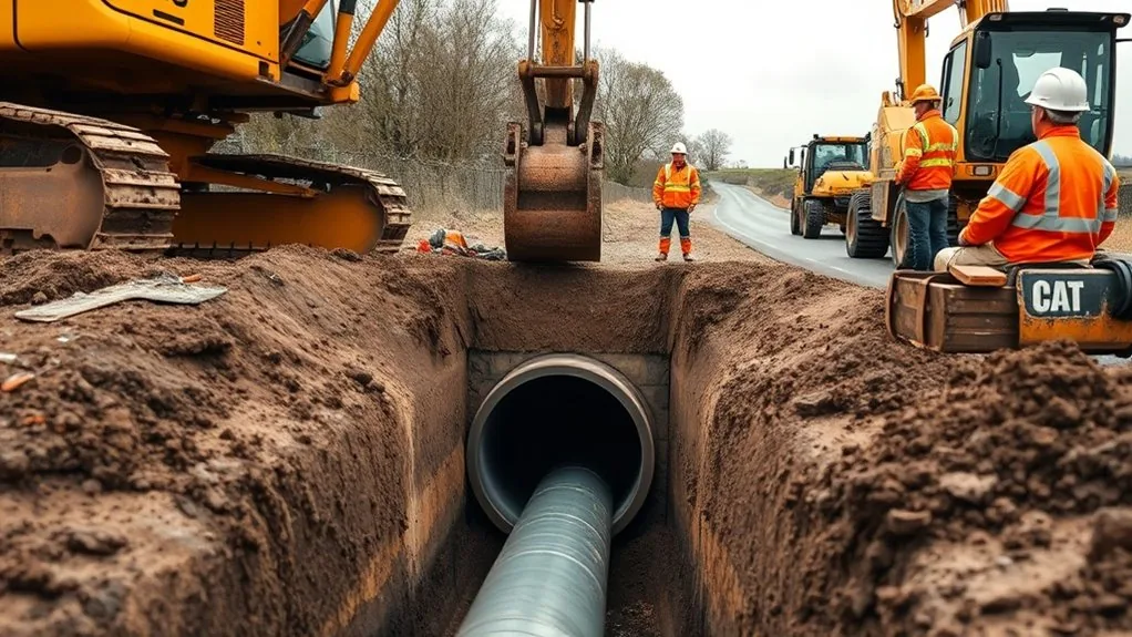 Pipe Ramming in Deal | Driving Pipes Under Roads, Walls & Buildings
